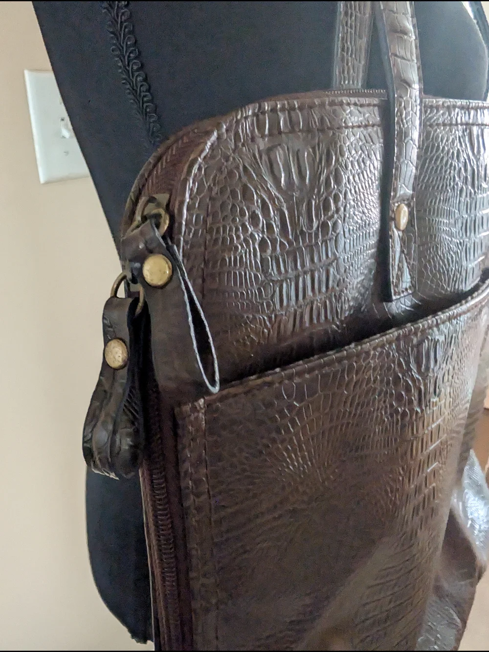 Bueno Brown Interior Organizer Tote
